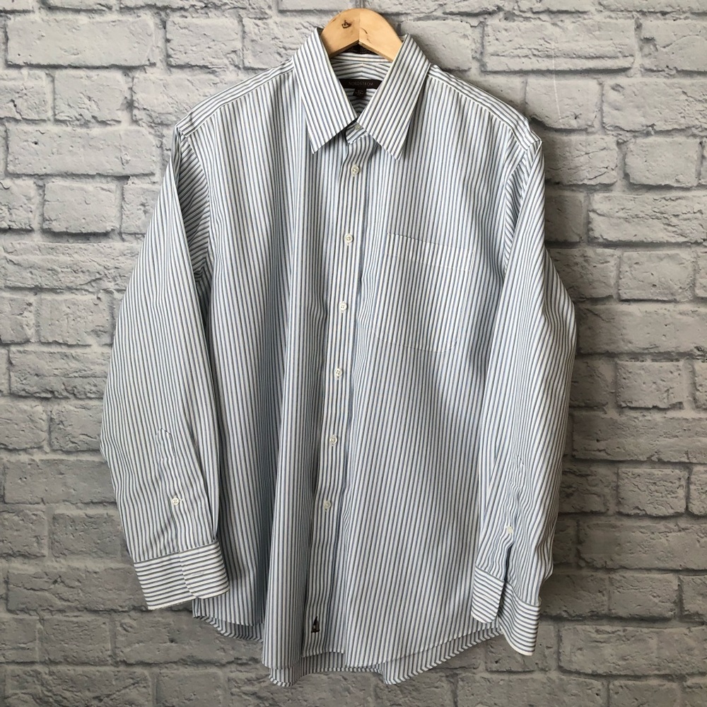 Nordstrom multi pinstripe dress shirt